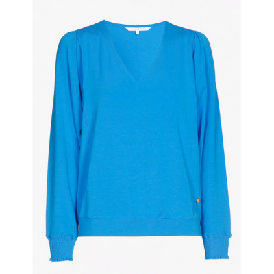 Xandres - Fahima - 28779-01-2630 - V-hals shirt blauw